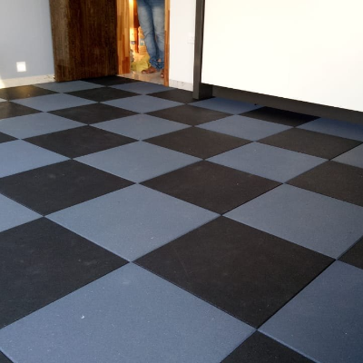 Rubber Flooring Tiles