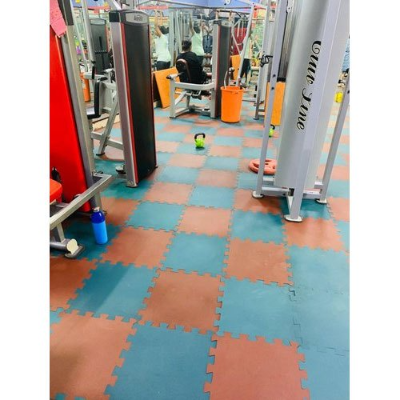 Rubber Interlocking Tiles for Gym